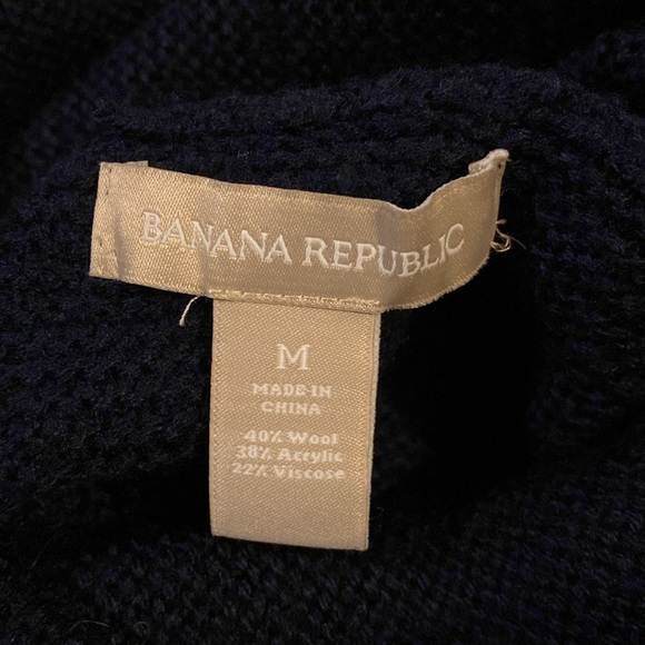 Banana Republic cowl neck wool blend sweater - Picture 3 of 4